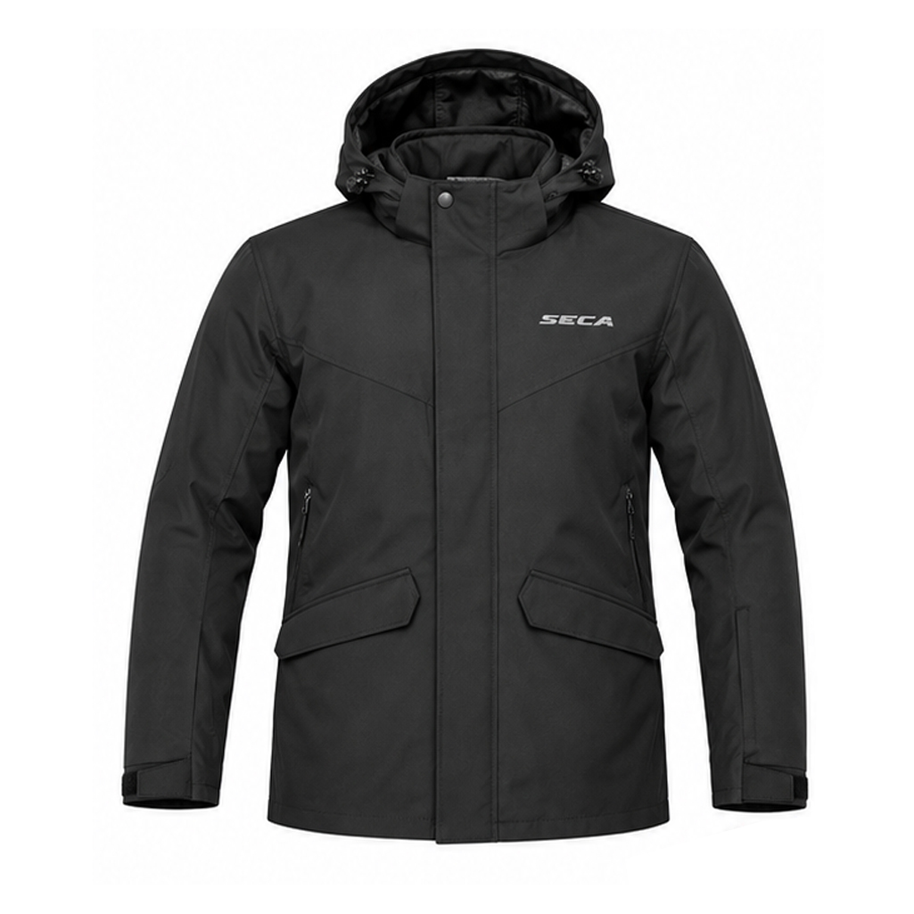 papastavroushops.gr DETROIT SECA JACKET LAMINATE BLACK